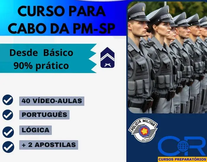 Curso Preparatório para Cabo da PM-SP