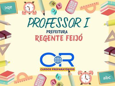 Apostilas Professor I - Prefeitura de Regente Feijó (Edital 2025)