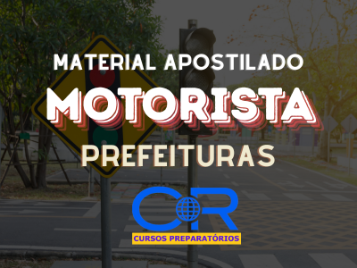 Apostilas para Motorista - Prefeituras