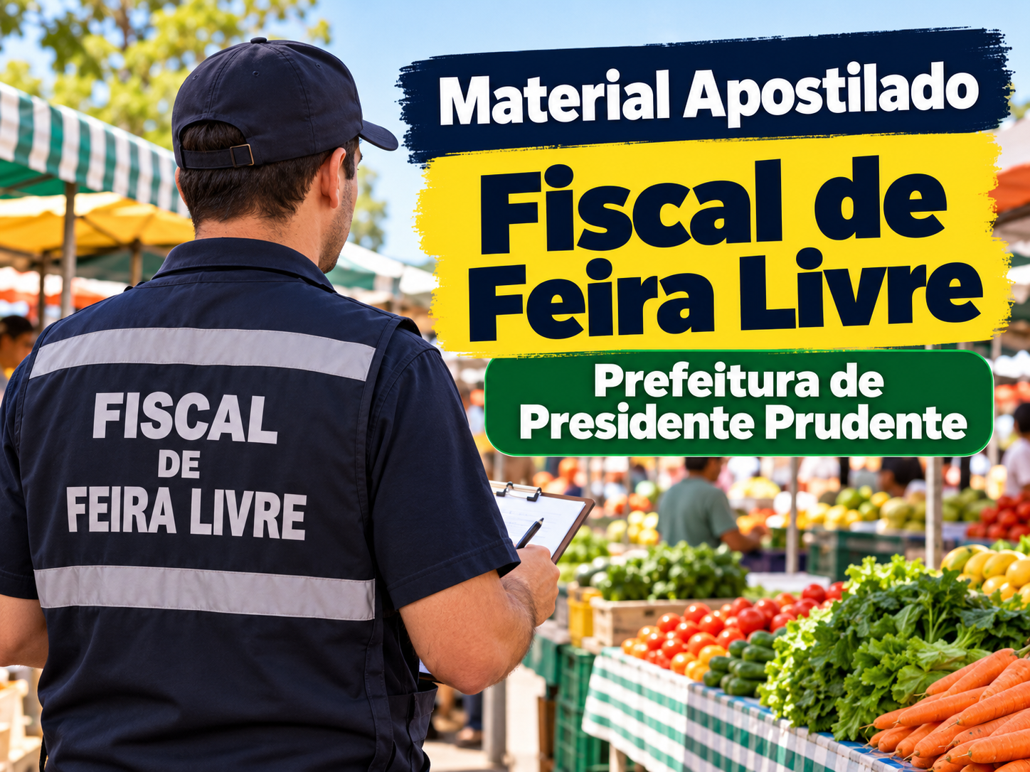 Apostilas para Fiscal de Feira Livre - Presidente Prudente