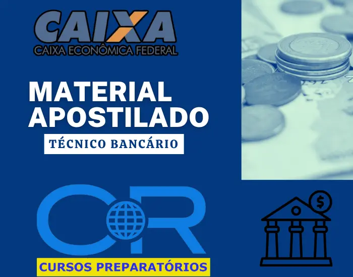 Apostilas para Técnico Bancário Novo - Caixa Econômica Federal