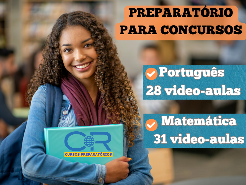 Curso de Português e Matemática para Concursos em Geral
