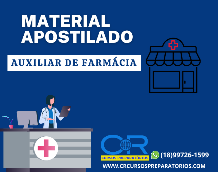 Apostilas Auxiliar de Farmácia