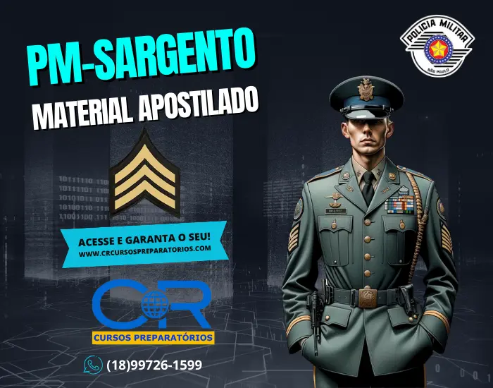 Material Apostilado - Sargento PM-SP Atualizado