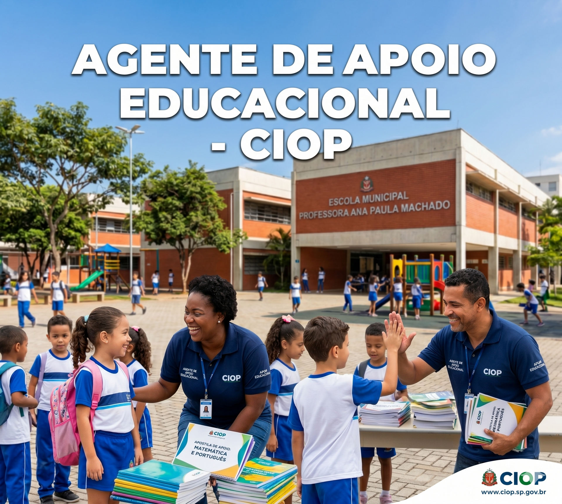 Apostilas Agente de Apoio Educacional - CIOP (2026)