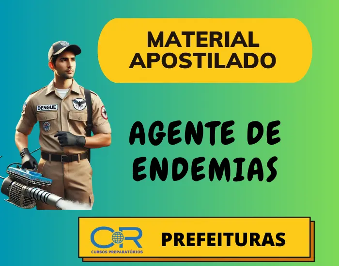 Apostila para Agente de Endemias - Prefeituras