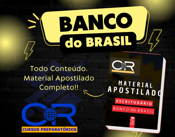 Apostila para de Escriturário / Agente comercial do Banco do Brasil