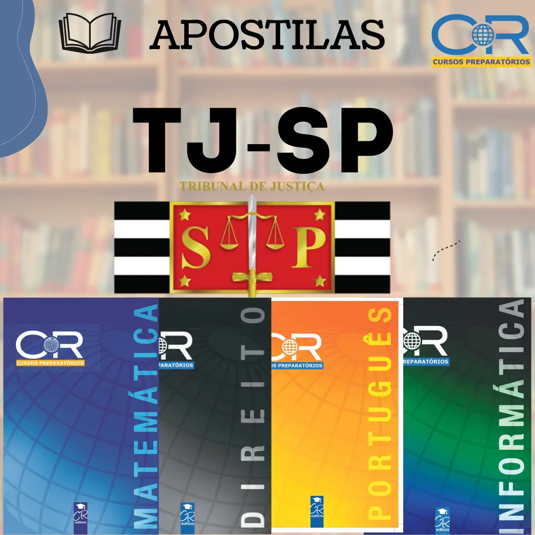 Apostilas Para Escrevente - Tribunal de Justiça SP (ATUALIZADO 2025)