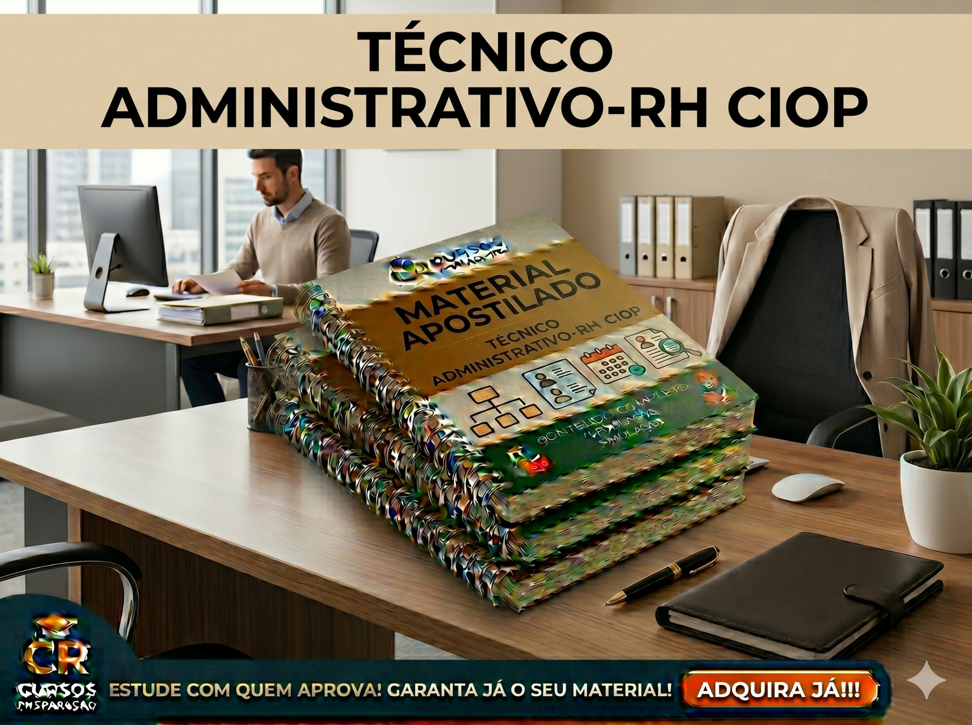 Apostila de Técnico Administrativo de RH - CIOP (2026)