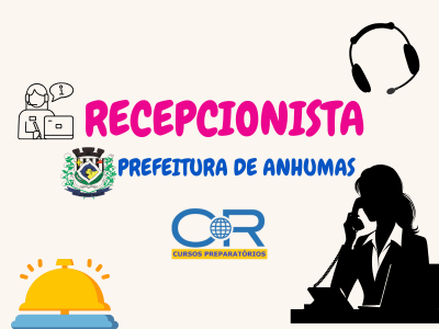 Apostila para Recepcionista - Prefeitura Anhumas
