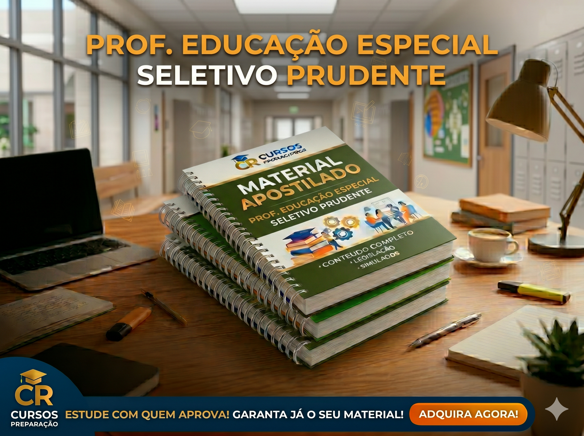Apostila Professor de Educação Especial - Seletivo de Presidente Prudente / 2025