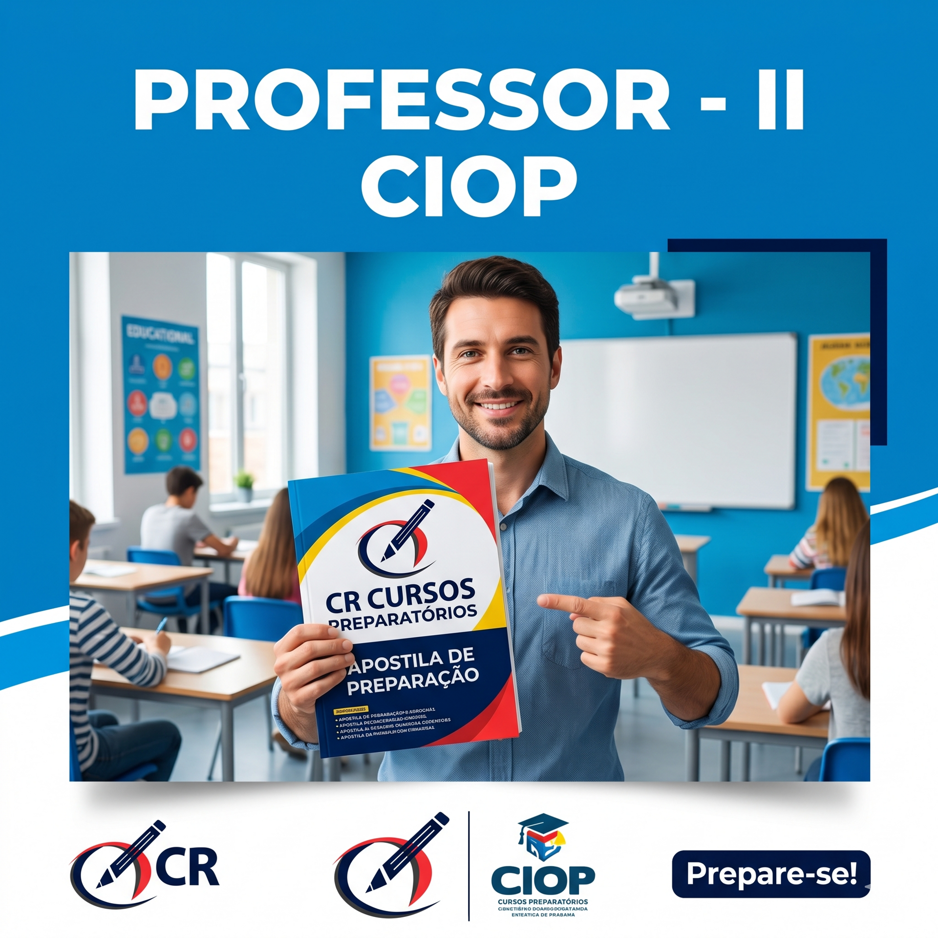 Apostilas para Professor II - CIOP ( 2026)
