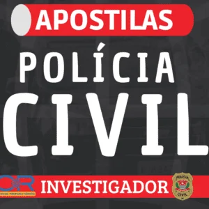 material apostilado investigador polícia civil sp - Cr Cursos Preparatórios