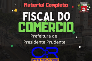 Capas - Apostila Prefeitura Fiscal do Comércio