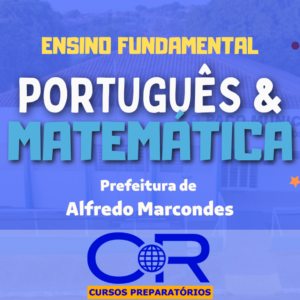 Portugues e Matematica - Prefeitura Alfredo Marcondes