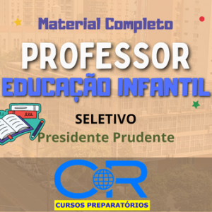 Apostilas - Prefeitura Prudente - Professor Educacao Infantil